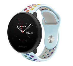 Strap-it Bracelet sport Polar Ignite 2 (bleu clair/coloré)