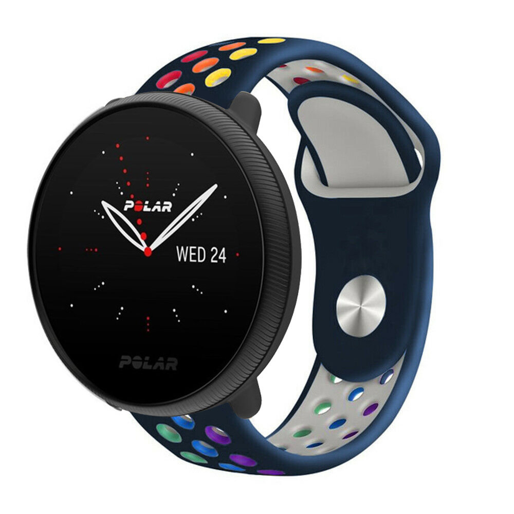 Strap-it Strap-it Bracelet sport Polar Ignite 2 (bleu foncé/coloré)