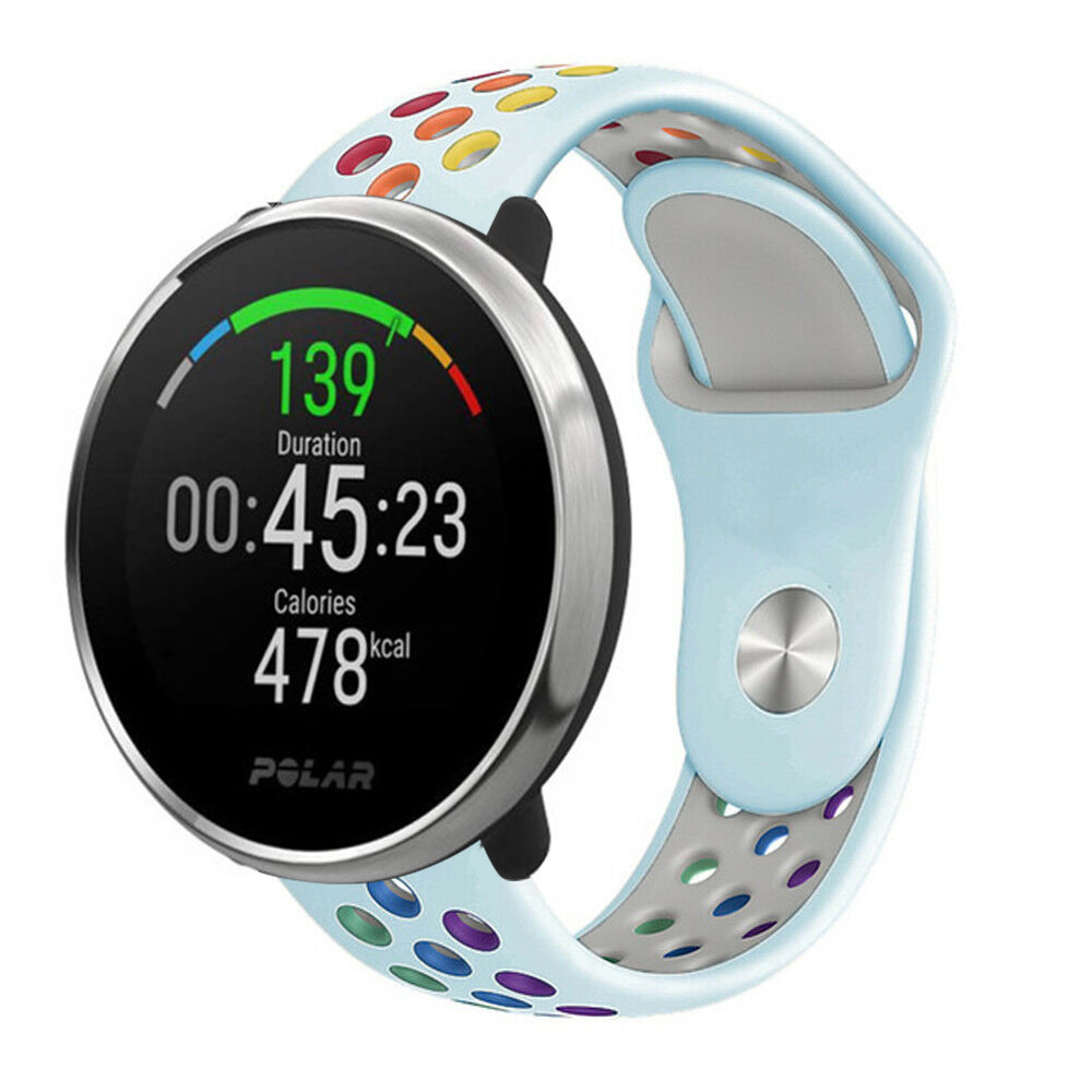 Strap-it Strap-it Bracelet sport Polar Unite (bleu clair/coloré)