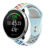 Strap-it Bracelet sport Polar Unite (bleu clair/coloré)