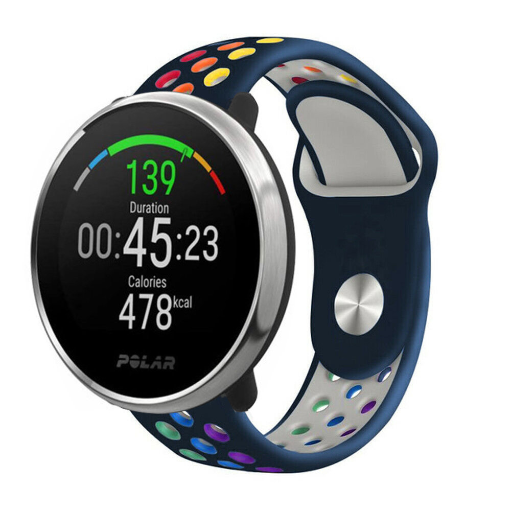 Strap-it Strap-it Bracelet sport Polar Unite (bleu foncé/coloré)