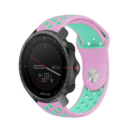 Strap-it Strap-it Bracelet sport Polar Grit X Pro (rose/aqua)