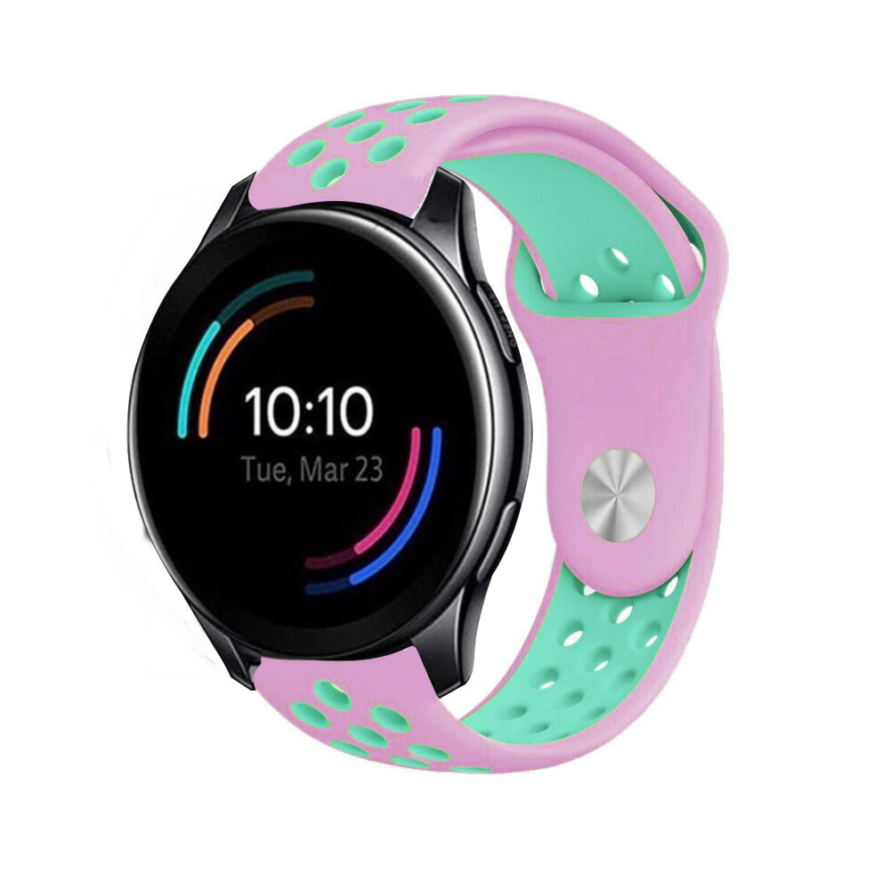 Strap-it Strap-it Bracelet sport OnePlus Watch (rose/aqua)
