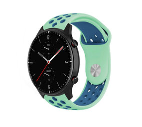 Strap-it Bracelet sport Amazfit GTR 2 (aqua/bleu) Strap-it Bracelet sport Amazfit GTR 2 (aqua/bleu)