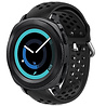 Strap-it Strap-it Bracelet silicone avec trous Samsung Gear Sport (noir) Strap-it Strap-it Bracelet silicone avec trous Samsung Gear Sport (noir)