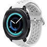 Strap-it Strap-it Bracelet silicone avec trous Samsung Gear Sport (blanc) Strap-it Strap-it Bracelet silicone avec trous Samsung Gear Sport (blanc)