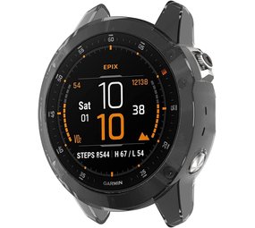 Strap-it Coque Garmin Epix Gen 2 TPU (noir)