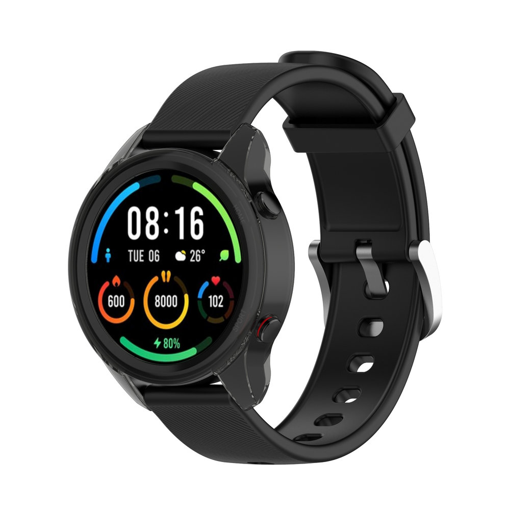 Strap-it Strap-it Coque Xiaomi Mi Watch TPU (noir)