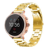 Strap-it Bracelet acier Fossil Gen 5e - 42mm (or)