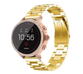 Strap-it Bracelet acier Fossil Gen 5e - 42mm (or)