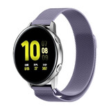 Strap-it Bracelet milanais Samsung Galaxy Watch Active (violet clair)