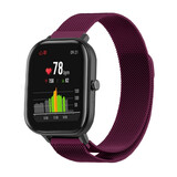 Strap-it Bracelet milanais Xiaomi Amazfit GTS (violet)