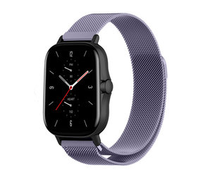 Strap-it Bracelet milanais Amazfit GTS 2 (violet clair)