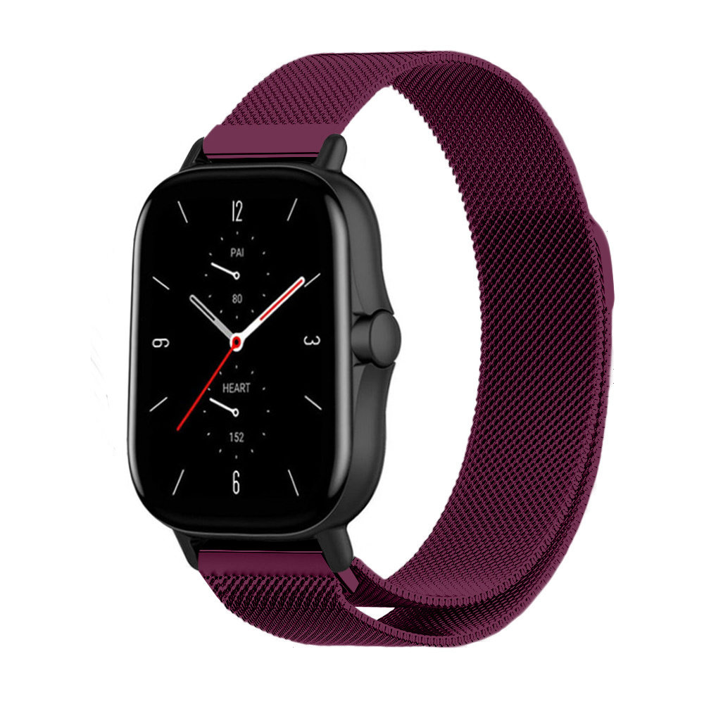 Strap-it Strap-it Bracelet milanais Amazfit GTS 2 (violet)