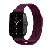 Strap-it Bracelet milanais Amazfit GTS 2 (violet)