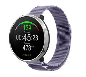 Strap-it Bracelet milanais Polar Ignite (violet clair)