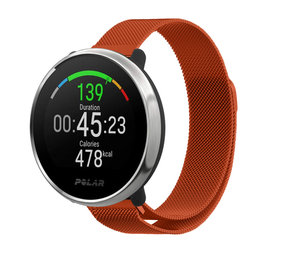 Strap-it Bracelet milanais Polar Unite (orange)