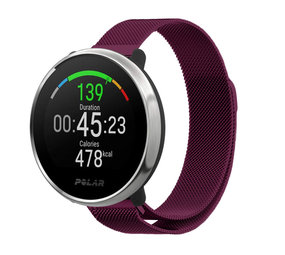 Strap-it Bracelet milanais Polar Unite (violet)