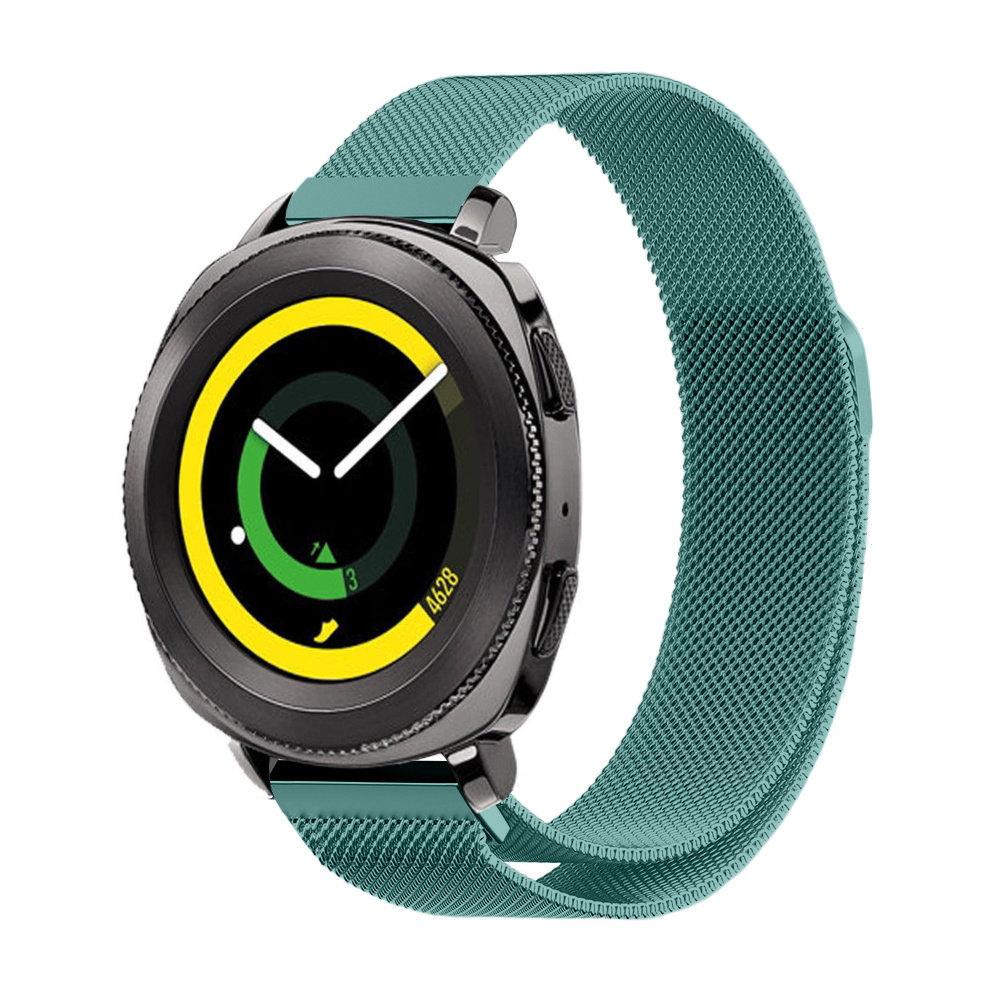 Strap-it Strap-it Bracelet milanais Samsung Gear Sport (vert)