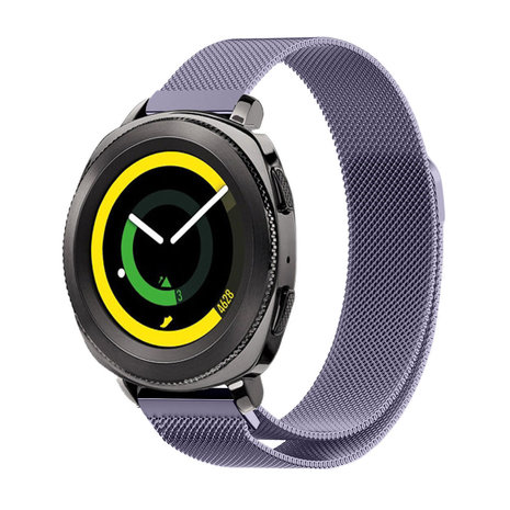 Strap-it Strap-it Bracelet milanais Samsung Gear Sport (violet clair) Strap-it Strap-it Bracelet milanais Samsung Gear Sport (violet clair)