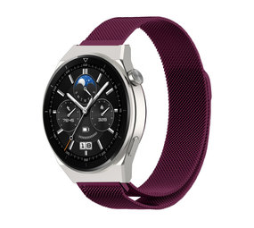 Strap-it Bracelet milanais Huawei Watch GT 3 Pro 46mm (violet)