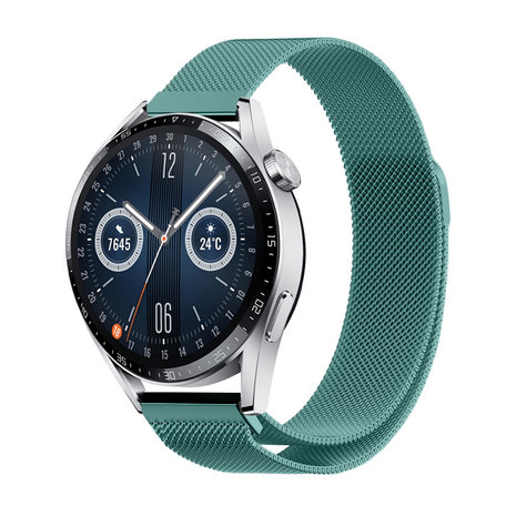 Strap-it Strap-it Bracelet milanais Huawei Watch GT 3 46mm (vert)