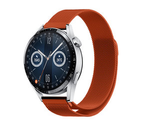 Strap-it Bracelet milanais Huawei Watch GT 3 46mm (orange)