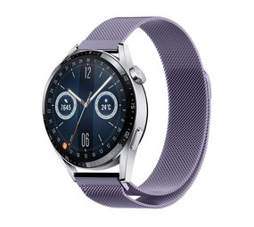 Strap-it Bracelet milanais Huawei Watch GT 3 46mm (violet clair)