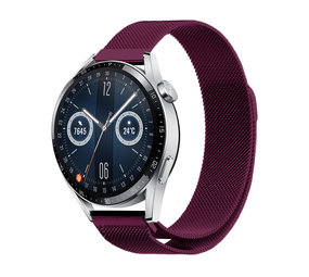 Strap-it Bracelet milanais Huawei Watch GT 3 46mm (violet)