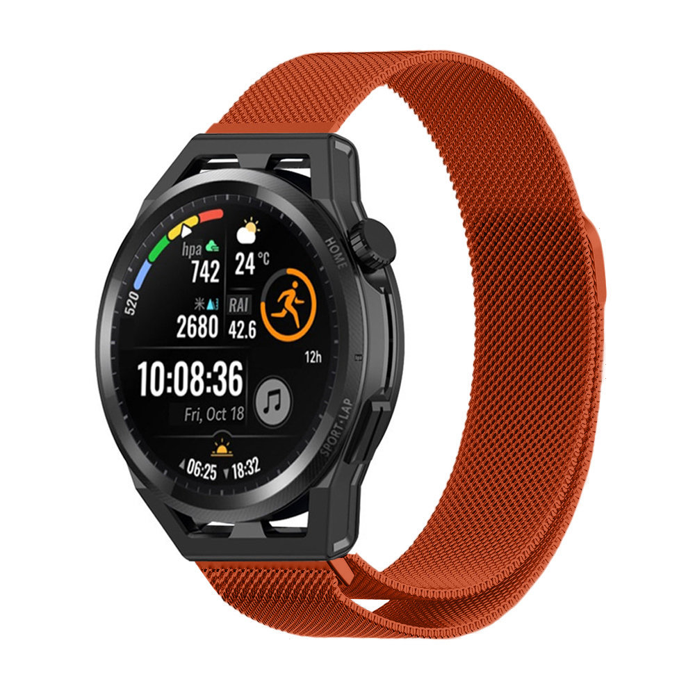Strap-it Strap-it Bracelet milanais Huawei Watch GT Runner (orange)