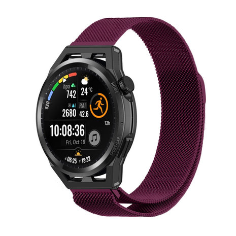 Strap-it Strap-it Bracelet milanais Huawei Watch GT Runner (violet)