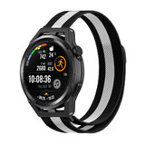 Strap-it Bracelet milanais Huawei Watch GT Runner (noir/blanc)