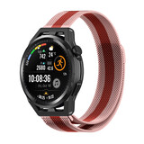 Strap-it Bracelet milanais Huawei Watch GT Runner (rouge/rose)