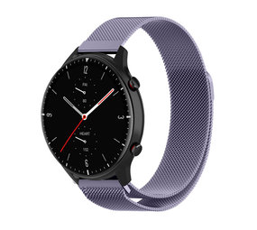Strap-it Bracelet milanais Amazfit GTR 2 (violet clair)