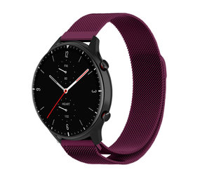 Strap-it Bracelet milanais Amazfit GTR 2 (violet)
