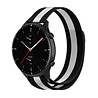 Strap-it Strap-it Bracelet milanais Amazfit GTR 2 (noir/blanc) Strap-it Strap-it Bracelet milanais Amazfit GTR 2 (noir/blanc)