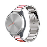 Strap-it Strap-it Bracelet acier Garmin Vivomove 3s (argent/rose) Strap-it Strap-it Bracelet acier Garmin Vivomove 3s (argent/rose)