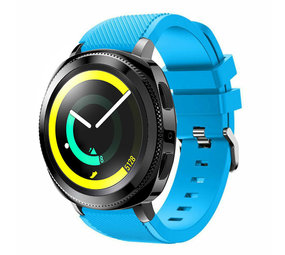Strap-it Bracelet silicone Samsung Gear Sport (bleu clair)