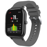 Strap-it Bracelet silicone Xiaomi Amazfit GTS (gris)