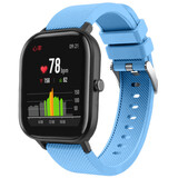 Strap-it Bracelet silicone Xiaomi Amazfit GTS (bleu sable)