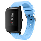 Strap-it Bracelet silicone Xiaomi Amazfit Bip (bleu sable)
