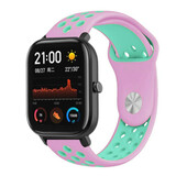 Strap-it Bracelet sport Xiaomi Amazfit GTS (rose/aqua)