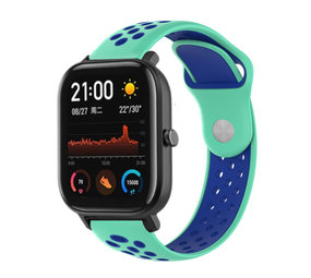 Strap-it Bracelet sport Xiaomi Amazfit GTS (aqua/bleu) Strap-it Bracelet sport Xiaomi Amazfit GTS (aqua/bleu)