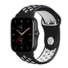 Strap-it Strap-it Bracelet sport Amazfit GTS 2 (noir/blanc) Strap-it Strap-it Bracelet sport Amazfit GTS 2 (noir/blanc)