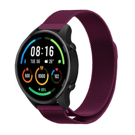 Strap-it Strap-it Bracelet milanais Xiaomi Mi Watch (violet)