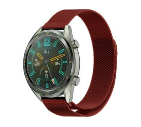 Strap-it Bracelet milanais Huawei Watch GT 2 (rouge)