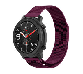 Strap-it Bracelet milanais Xiaomi Amazfit GTR (violet)