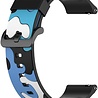 Strap-it Strap-it Bracelet camouflage Samsung Gear Sport (bleu)