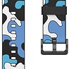Strap-it Strap-it Bracelet camouflage Samsung Gear Sport (bleu)