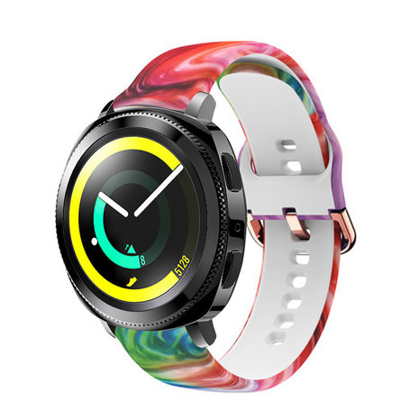 Strap-it Strap-it Bracelet sport coloré Samsung Gear